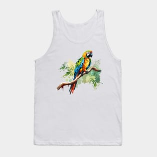 Military Macaw Tank Top